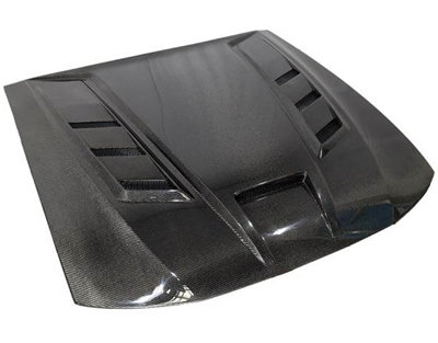 1999 - 2004 Ford Mustang Terminator Style Carbon Fiber Hood - VIS Racing