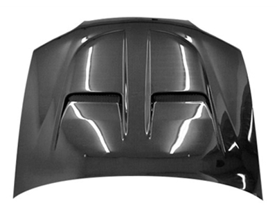 1998 - 2002 Honda Accord 2Dr Xtreme GT Style Carbon Fiber Hood - VIS Racing